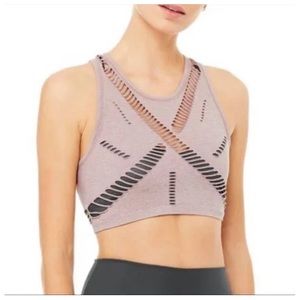 Alo Yoga Top - Dusted Plum